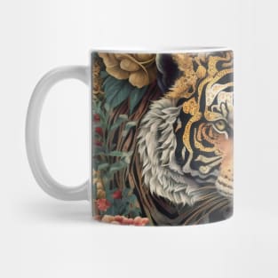 Floral tiger Mug